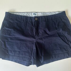 Old Navy Women's Dark Blue Bermudas